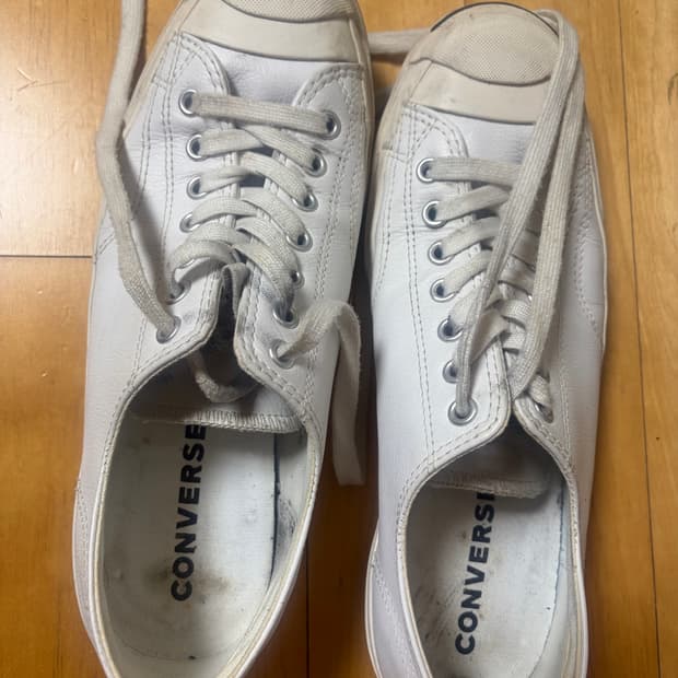 [265] 컨버스 잭퍼셀 레더 화이트