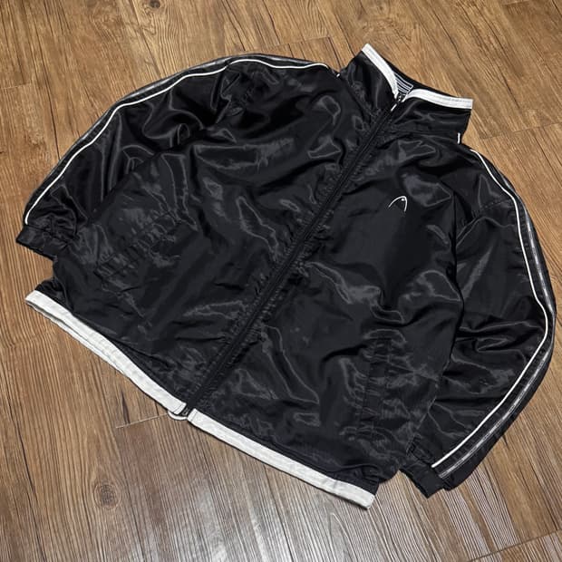 [L] 헤드 올드스쿨 사이드 라인 바람막이 점퍼