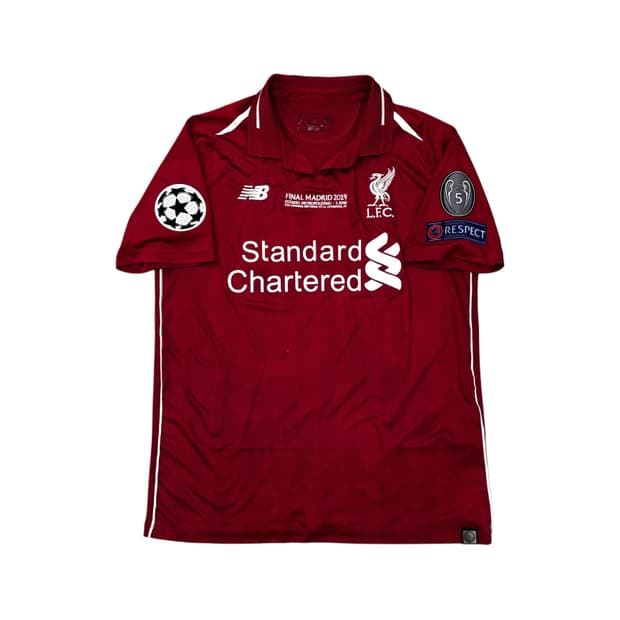18 19 리버풀 챔스 우승 살라 유니폼 자수 mdt 