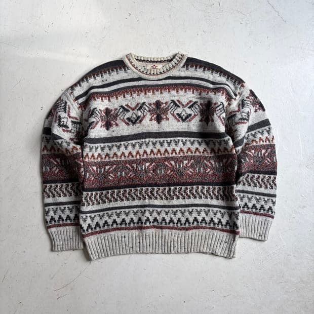 90s Valducci 빈티지 스웨터 니트 L