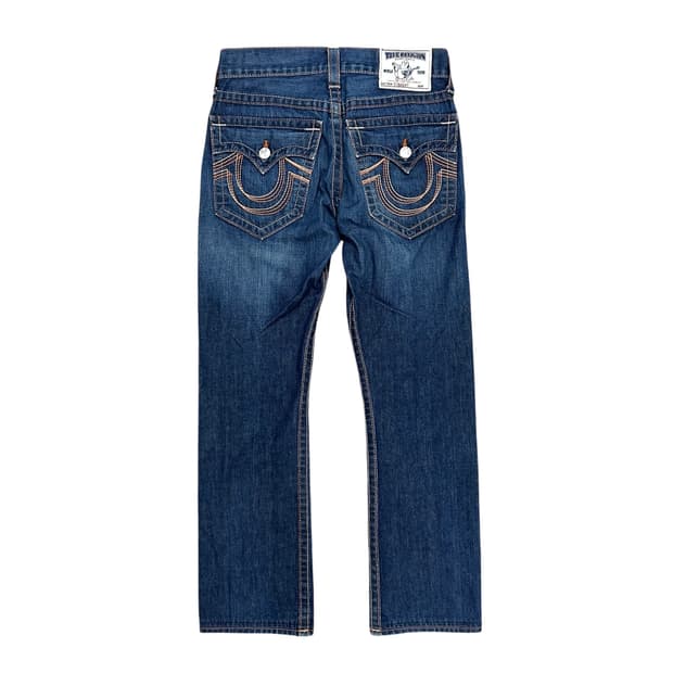 트루릴리전 섹션 스트레이트 데님팬츠(30)