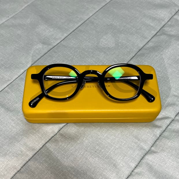 진저아이웨어 베이커 볼드 블랙