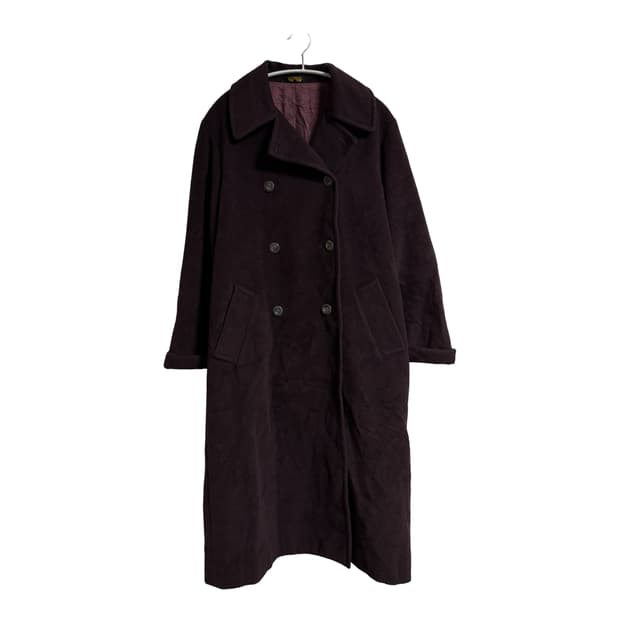 브룩스 브라더스 울 더블 롱 코트