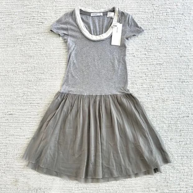 Sacai luck 사카이 럭 반팔 레이스 원피스