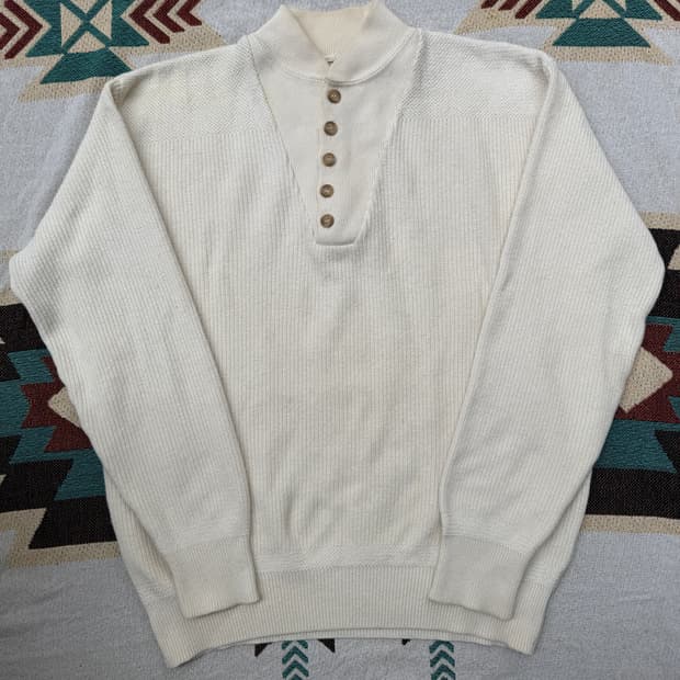 L.L bean 90s USA🇺🇸 5버튼 헨리넥 XL