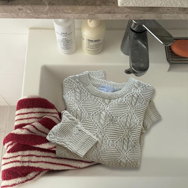 Diamond Cream Knit ❖