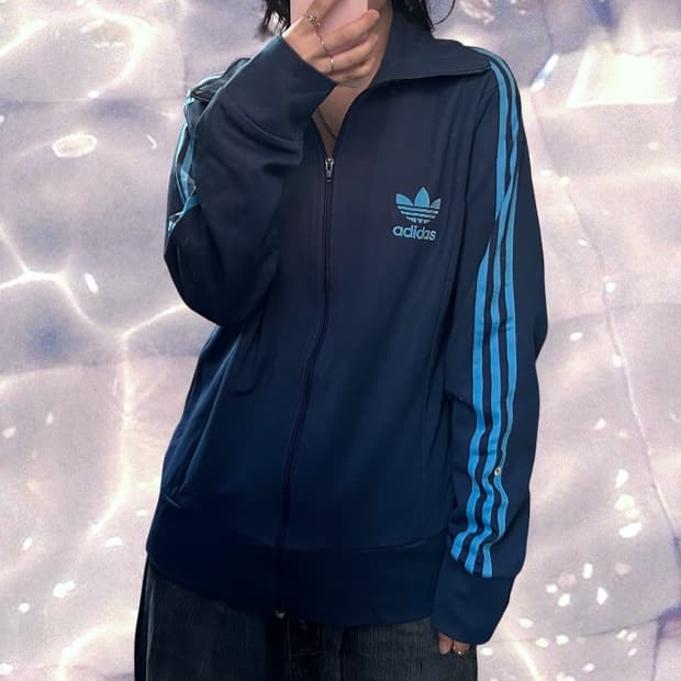 00s 아디다스 유로파 져지 네이비 블루 100