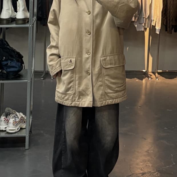 빈폴 빈티지 코듀로이 코트 재킷 A2241