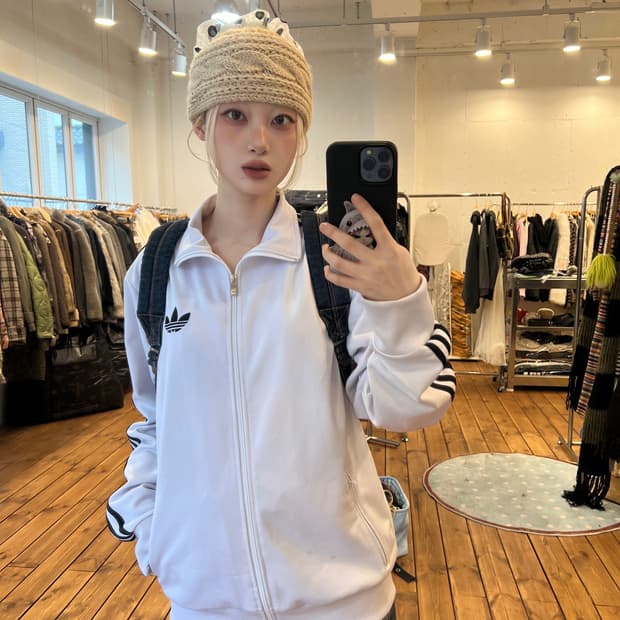 아디다스 베켄바우어 화이트 져지