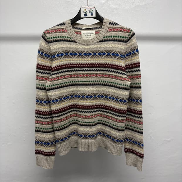 아베크롬비 페어아일 니트
