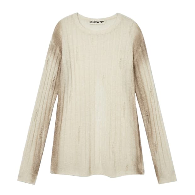 글로니 이글 데미지 울 니트 