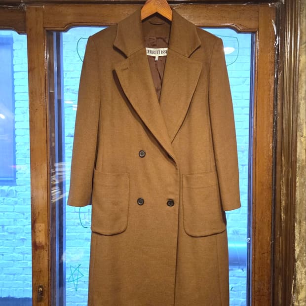 90'S 세루띠 더블브레스티드코트 