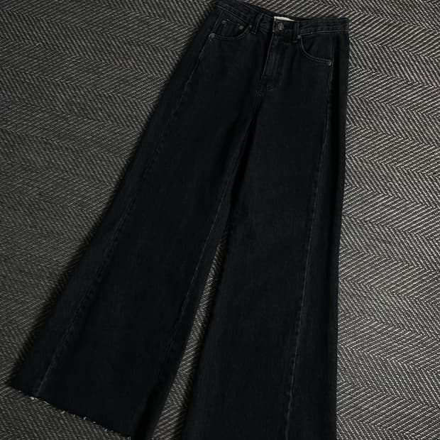 빈티지 우먼스 부츠컷 디테일 데님 팬츠y 3627