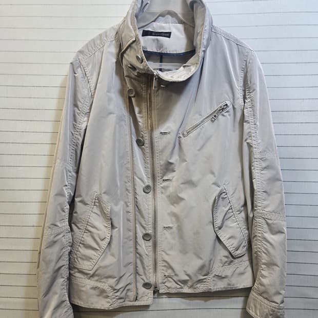 솔리드옴므 95 베이지 집업 자켓