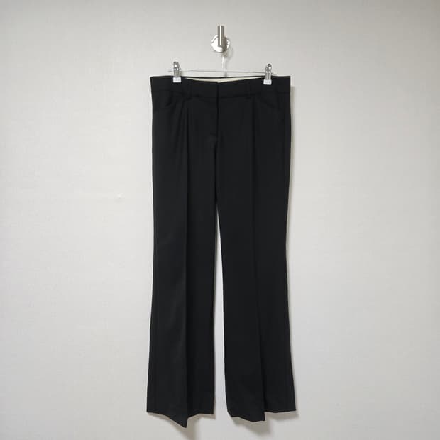 띠어리 테일러드라인 울 블랙 슬랙스 / 여성 팬츠 / 여성 슬랙스 