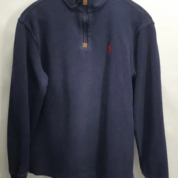 폴로 반집업 맨투맨 s사이즈