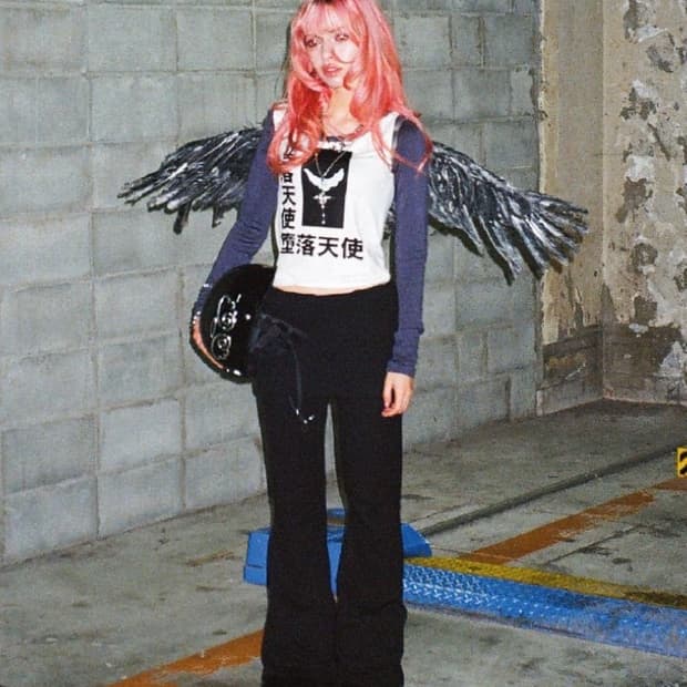 fallen angel tee