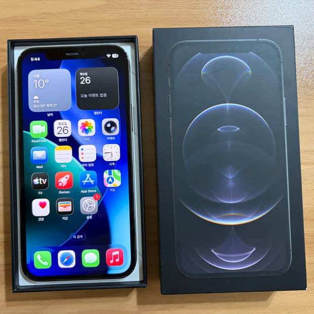 아이폰 12 Pro 그래파이트(128GB) 풀박스