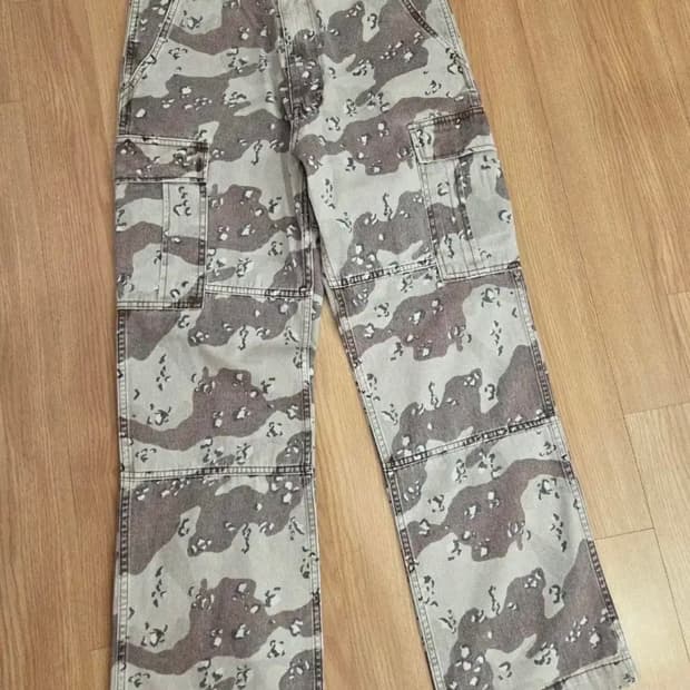블랙아웃 데저트 초콜릿칩 카모 팬츠