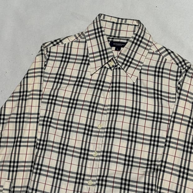 L 버버리 여성용 노바체크 셔츠