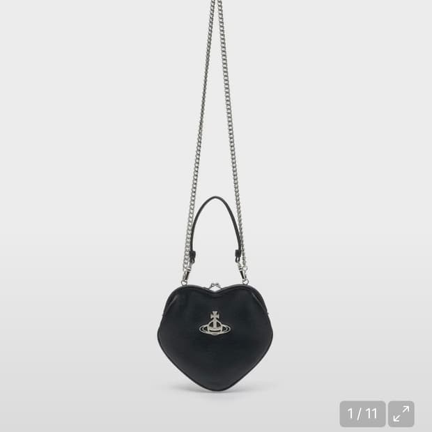비비안웨스트우드 벨 하트 프레임 (체인, 더스트백O)♡