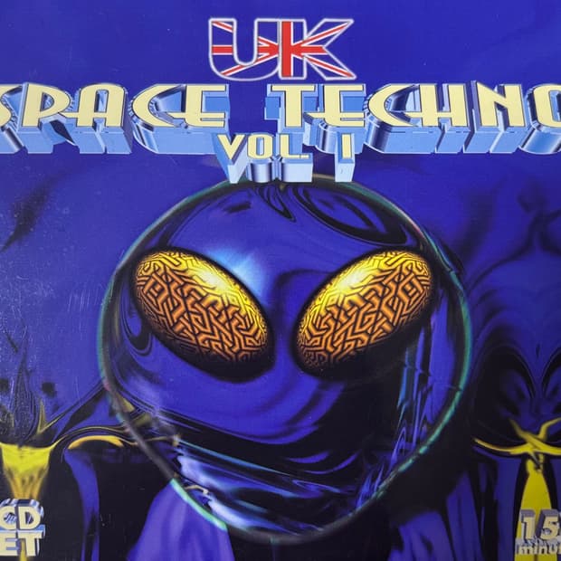 UK SPACE TECHNO 90년대 영국 테크노 2CD 