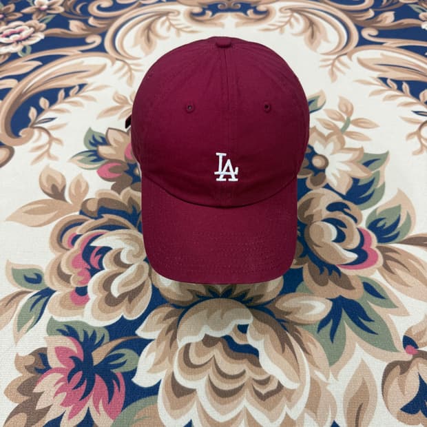 47BRAND 엘에이 다저스 볼캡(버건디)
