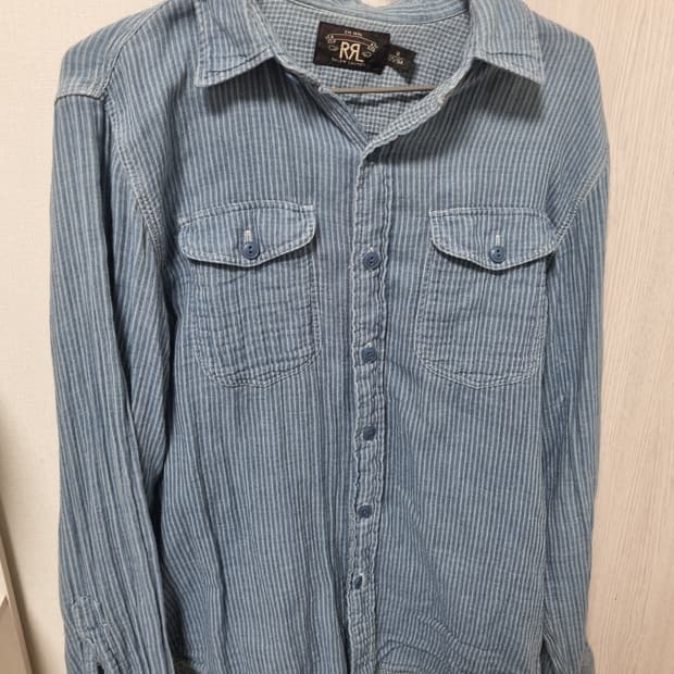 rrl 스트라이프 셔츠 m