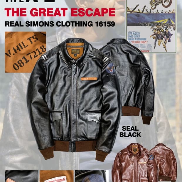 리얼시몬스 a2 말가죽 토이즈 맥코이 복각자켓 38사이즈 새제품