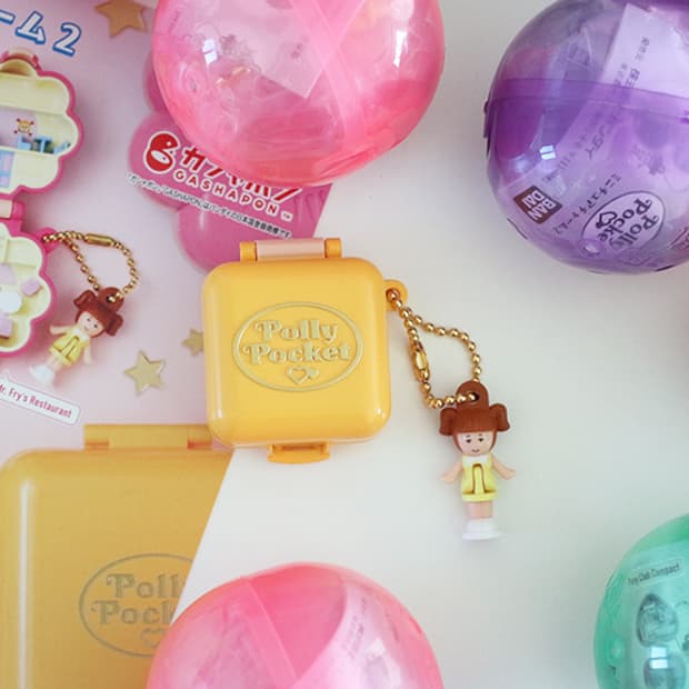 폴리포켓 미니어처 가챠 4종 일괄