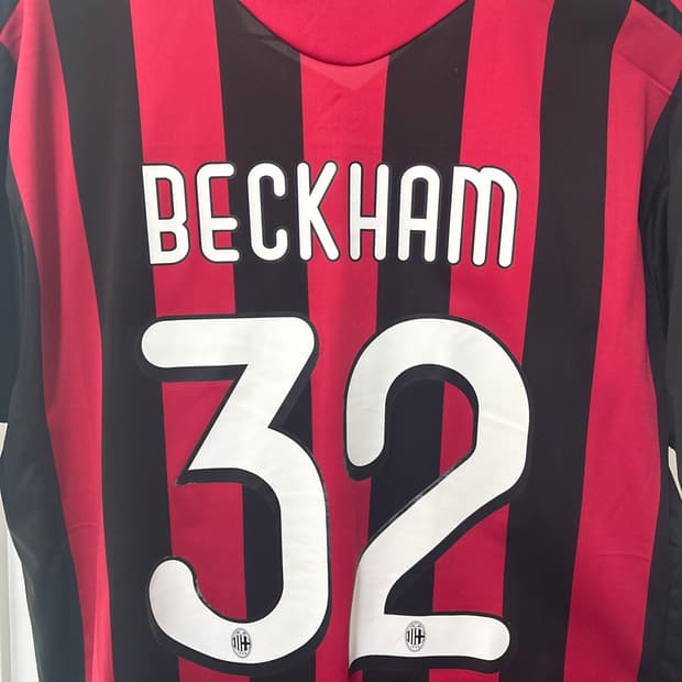 09-10 ac밀란 베컴 유니폼 L사이즈