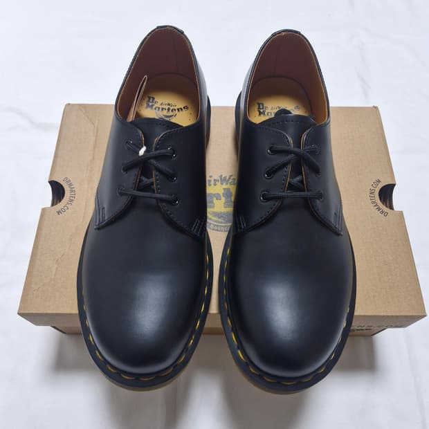 닥터마틴 1461 스무스 블랙 남성 구두 더비슈즈