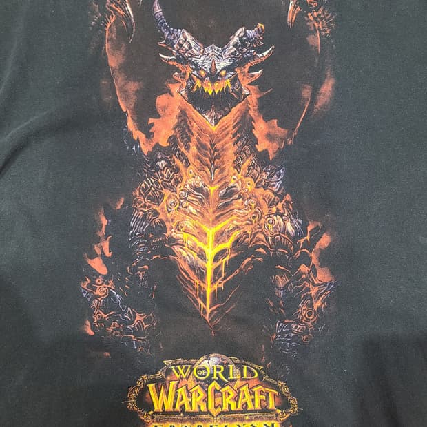블리자드 워크래프트 프로모션 티셔츠