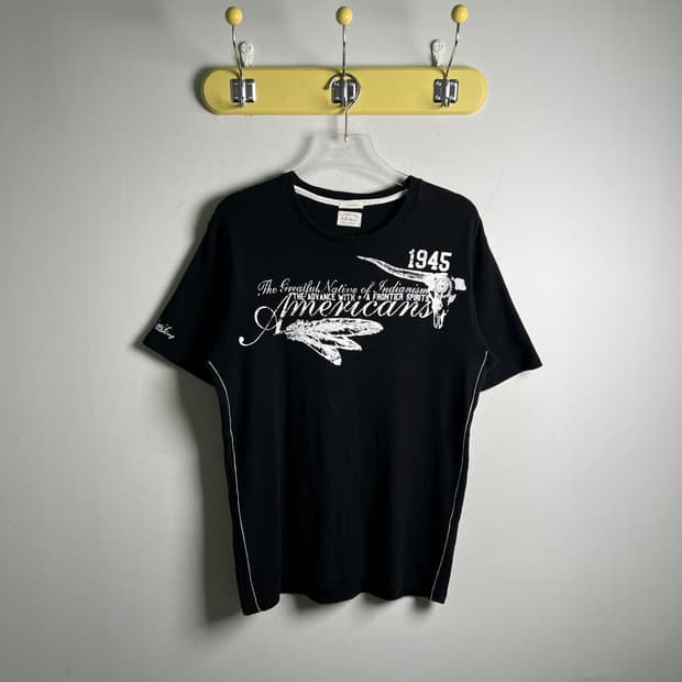 jpn griffin tamer 락 펑크 스컬 반팔 티셔츠 XL