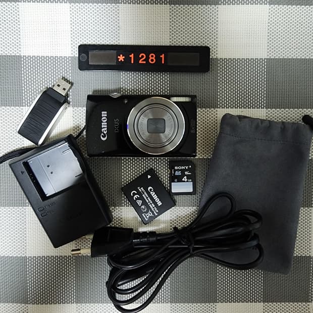 캐논 익서스 IXUS 145 디지털카메라 파우치포함