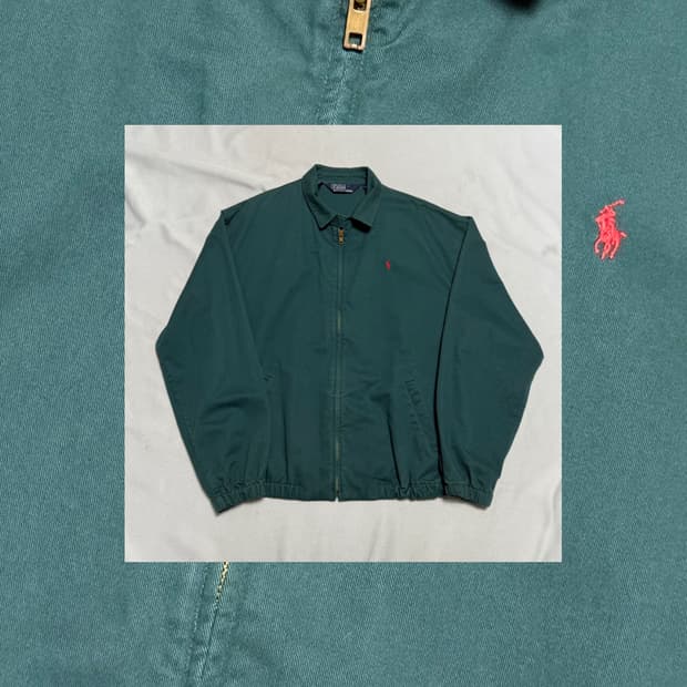 폴로랄프로렌 그린 자켓