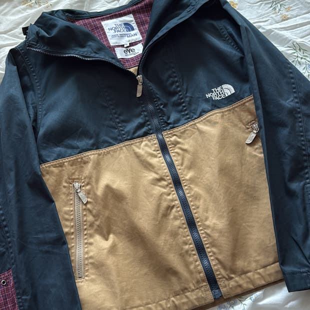 준야와타나베 x 노스페이스 바람막이