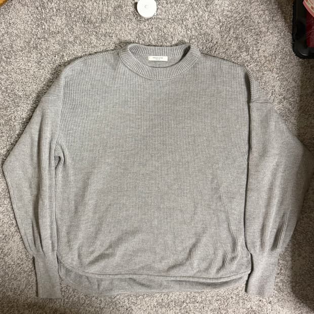 프릭스스토어 하이게이지 립 니트