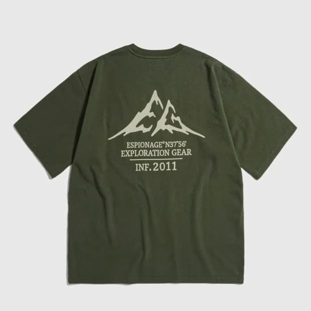 [새상품] 에스피오나지 Expl. Logo Pocket Tee