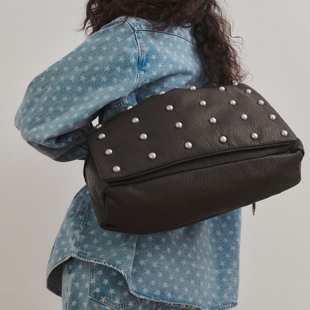 플리즈프로젝트 스터드 메신저백