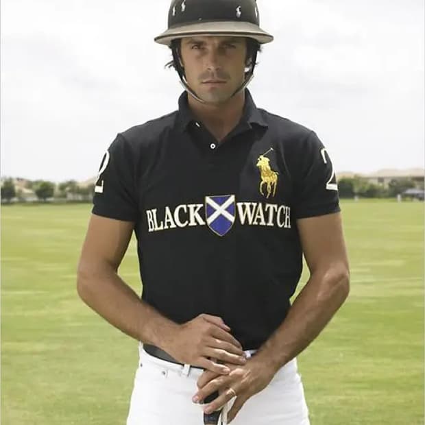 폴로 블랙와치 빅포니 원판