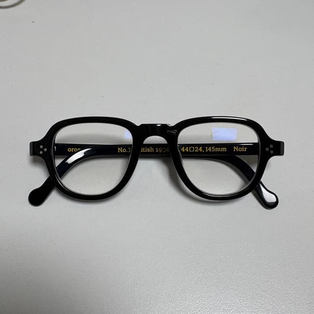 오르오르 1930 british noir 안경