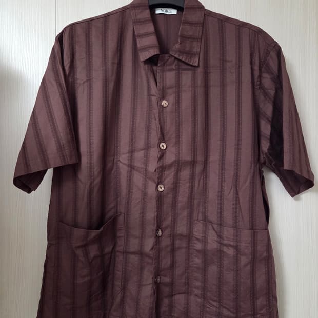 [L] 노이스 자카드 반팔셔츠