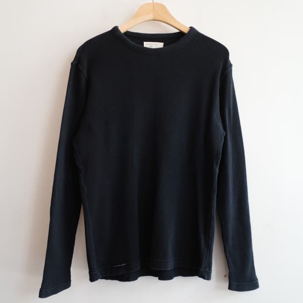 EDWIN 에드윈 와플 롱슬리브 티셔츠 