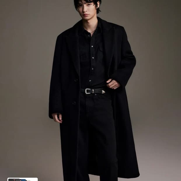 무텐다드 캐시미어 블랜드 싱글코트