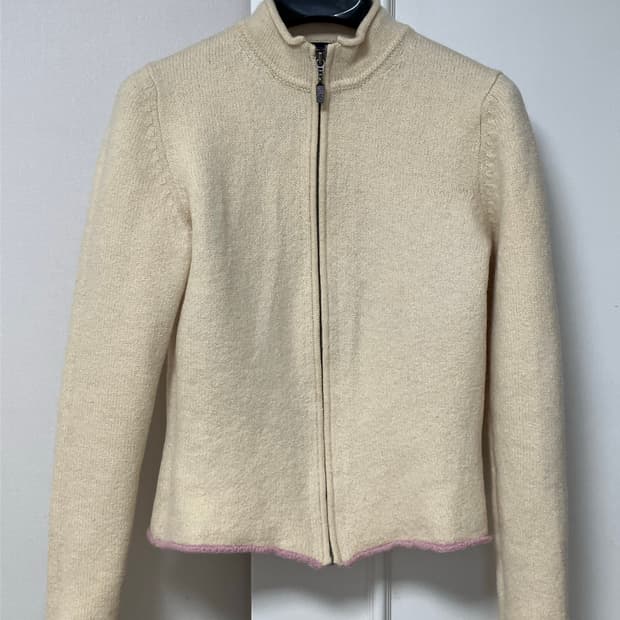 파타고니아 알파카 울 니트 집업 가디건 바람막이 자켓