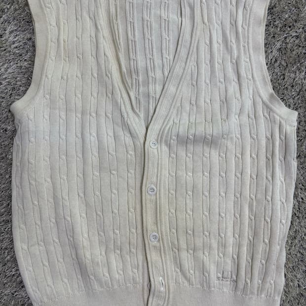 일본판 DUNHILL 니트베스트 사이즈 105