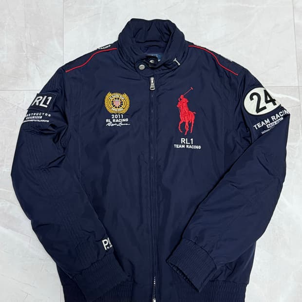 폴로 랄프로렌 빅포니 레이싱 봄버 자켓