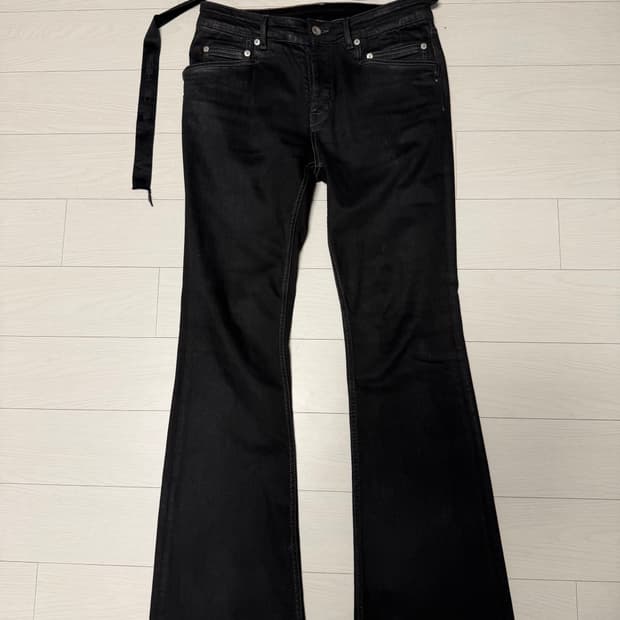 릭오웬스 다크쉐도우 타이론 부츠컷 31사이즈