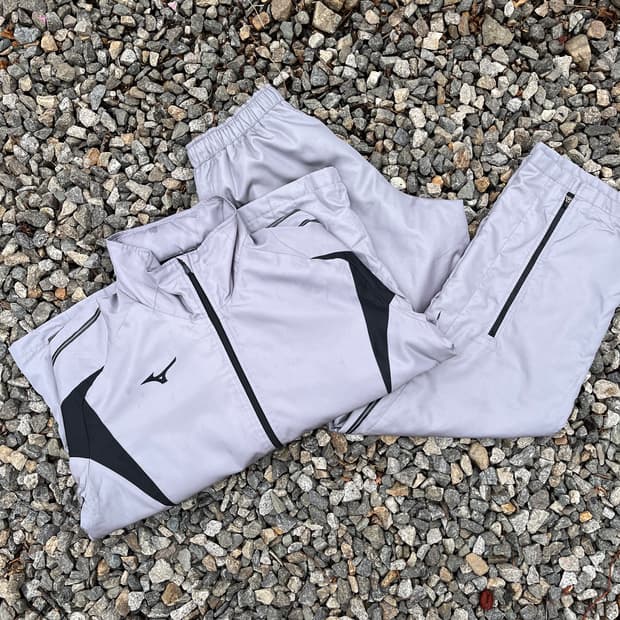 미즈노 바람막이 셋업 (실측확인)